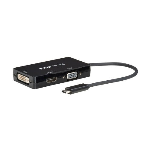 Eaton U444-06NHDV4K6B interface hub USB Type-C Black