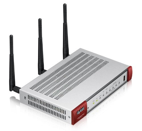 Zyxel USG20W-VPN-EU0101F wireless router Gigabit Ethernet Dual-band (2.4 GHz / 5 GHz) Gray, Red