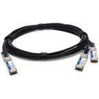 AddOn Networks MCP7H00-G003R30L-AO InfiniBand/fibre optic cable 118.1" (3 m) QSFP28 2xQSFP28 Black