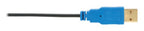 Eaton P569-A25-MF-8K6 video cable adapter 300" (7.62 m) HDMI + USB Type-A HDMI Black, Blue