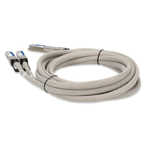 AddOn Networks MCP7Y10-N001-AO InfiniBand/fibre optic cable 39.4" (1 m) OSFP 2x QSFP112 DAC Gray