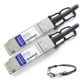 AddOn Networks 2m QSFP+ - QSFP+ InfiniBand/fibre optic cable 78.7" (2 m) QSFP+ Black