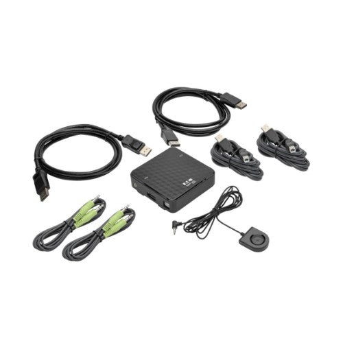 Tripp Lite B004-DP2UA2-K KVM switch Black