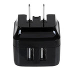 StarTech.com USB2PACBK mobile device charger Mobile phone, Smartphone, Tablet Black AC Indoor