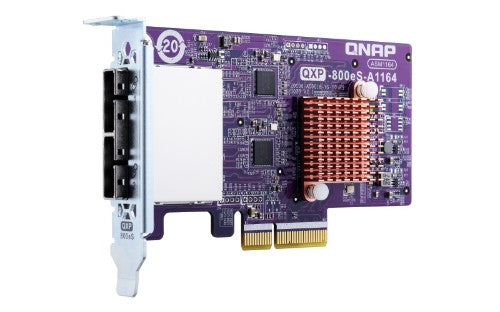 QNAP QXP-800ES-A1164 interface cards/adapter Internal Mini-SAS
