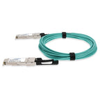 AddOn Networks ADD-QCIQPA-AOC1M InfiniBand/fibre optic cable 39.4" (1 m) QSFP+ AOC Aqua color