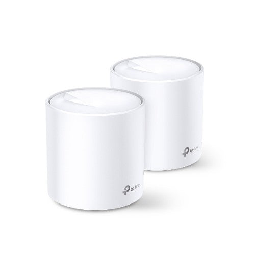 TP-Link Deco X20 (2-pack) Dual-band (2.4 GHz / 5 GHz) Wi-Fi 5 (802.11ac) White Internal