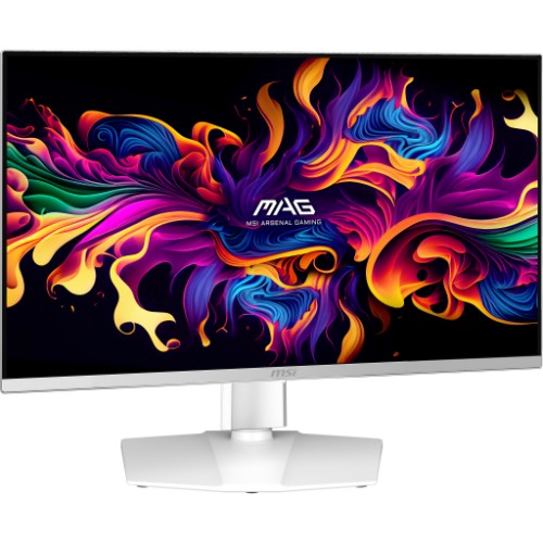 MSI MAG 272QPW QD-OLED X28 computer monitor 26.5" 2560 x 1440 pixels Wide Quad HD White