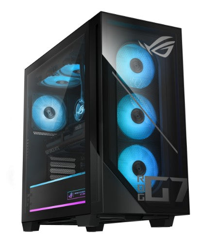 ASUS ROG G700 GM700TZ-PB564 AMD Ryzen™ 5 8400F 16 GB DDR5-SDRAM 1 TB SSD AMD Radeon RX 9060 XT Windows 11 Home Tower PC Black