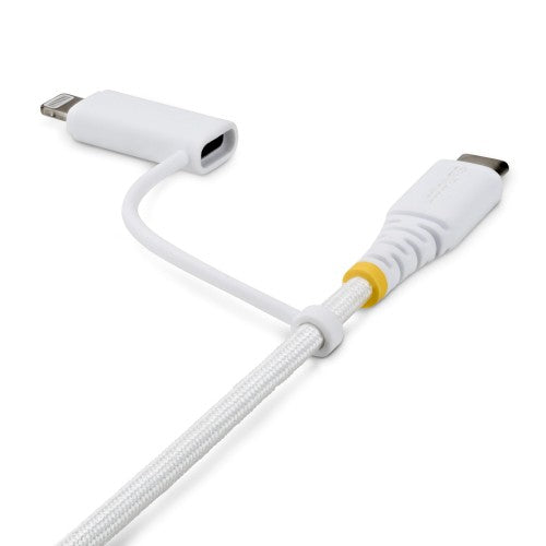 StarTech.com 1M-U2-LNTC-CABLE USB cable 39.4" (1 m) USB C White