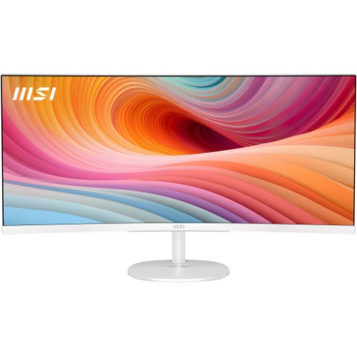 MSI Pro MP341CQW E12 computer monitor 34" 3440 x 1440 pixels UltraWide Quad HD White