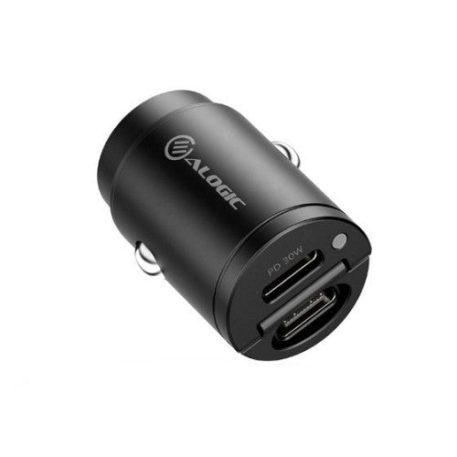 ALOGIC CRCC30 mobile device charger Headphones, Headset, Smartphone, Smartwatch, Tablet Gray Cigar lighter Fast charging Auto