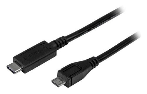StarTech.com USB2CUB1M USB cable USB 2.0 39.4" (1 m) USB C Micro-USB B 0.48 Gbit/s Black
