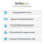 StarTech.com NLWH-20F-CAT8-PATCH networking cable White 240.2" (6.1 m) S/FTP (S-STP)