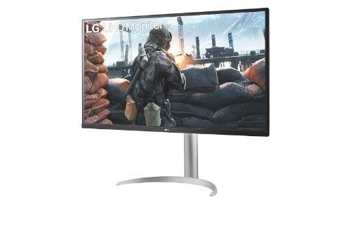 LG 27BP55U-B computer monitor 27" 3840 x 2160 pixels 4K Ultra HD LED Silver