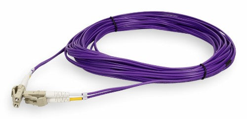 AddOn Networks ADD-LC-LC-5M5OM4-PE-TAA InfiniBand/fibre optic cable 196.9" (5 m) LOMM Purple
