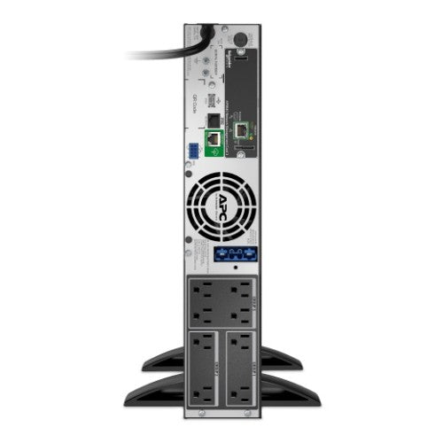 APC Smart-UPS X, Line Interactive, 1500VA, Rack/tower convertible 2U, 120V, 8x 5-15R NEMA, SmartConnect port+NMC,