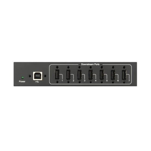 Tripp Lite U223-007-IND-1 interface hub USB 2.0 Type-B 480 Mbit/s Black