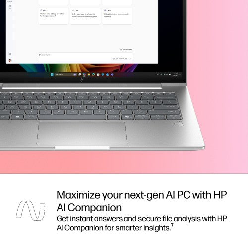 HP EliteBook 6 G1a Next Gen AI PC Wolf Pro Security Edition AMD Ryzen AI 7 PRO 350 Laptop 14" Touchscreen WUXGA 32 GB DDR5-SDRAM 1 TB SSD Wi-Fi 7 (802.11be) Windows 11 Pro Silver