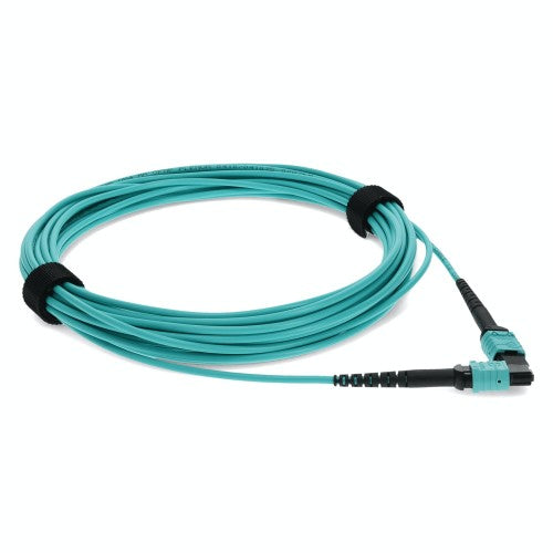 AddOn Networks ADD-MPOMPO-1-5M5OM4P-TAA InfiniBand/fibre optic cable 59.1" (1.5 m) MPO LOMM Aqua color