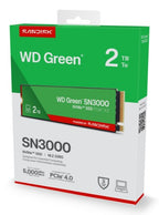 Western Digital Green WD SN3000 NVMe 2 TB M.2 PCI Express 4.0