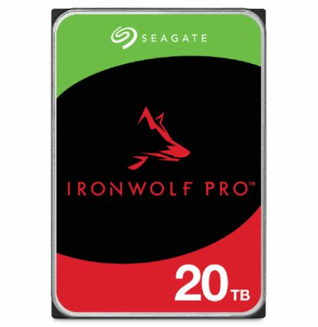 Seagate IronWolf Pro ST20000NT001 internal hard drive 20 TB 7200 RPM 256 MB 3.5"