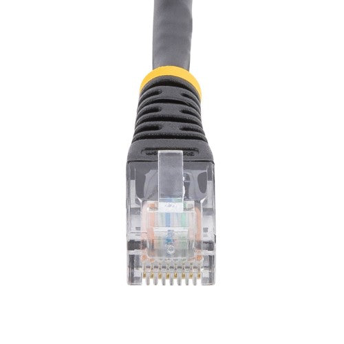 StarTech.com 25 ft Black Molded Category 5e (350 MHz) UTP Patch Cable networking cable 300" (7.62 m)