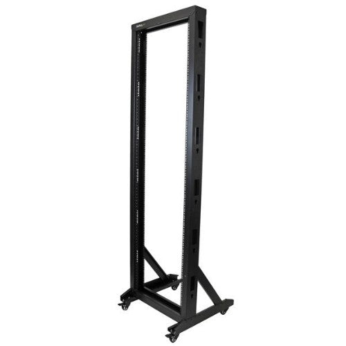 StarTech.com 2POSTRACK42 rack cabinet 42U Freestanding rack Black