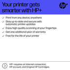 HP OfficeJet Pro 8135e Wireless All-in-One Color Printer, Instant Ink; Two-sided printing