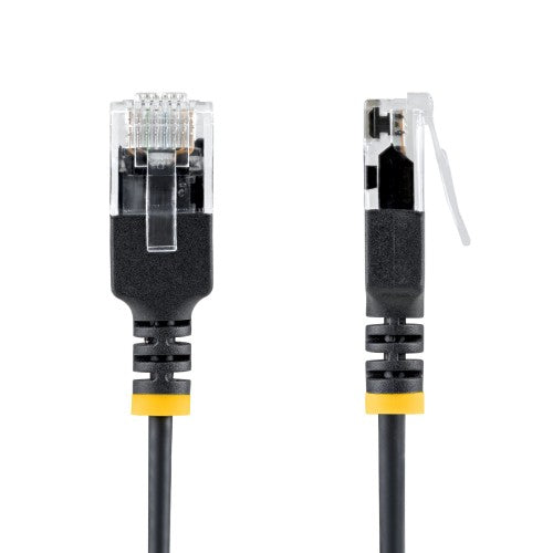 StarTech.com N6APATUTP34BKS-7FT networking cable Black 82.7" (2.1 m) Cat6a U/UTP (UTP)
