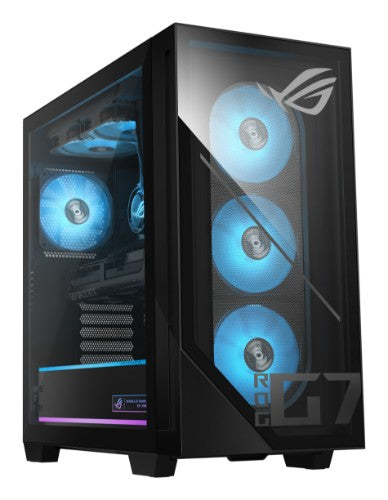 ASUS ROG G700 GM700TZ-PB564 AMD Ryzen™ 5 8400F 16 GB DDR5-SDRAM 1 TB SSD AMD Radeon RX 9060 XT Windows 11 Home Tower PC Black