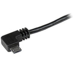 StarTech.com USB2AUB2RA2M USB cable USB 2.0 78.7" (2 m) USB A Micro-USB B 0.48 Gbit/s Black