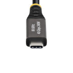 StarTech.com CC6FT40GUSB4GEN3 USB cable USB4 Gen 3x2 70.9" (1.8 m) USB C Black