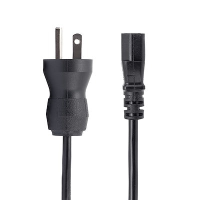 StarTech.com PXTMG10110 power cable Black 118.1" (3 m) NEMA 5-15P C13 coupler