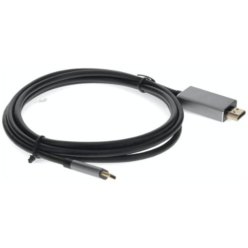 AddOn Networks USBC2H4MMAL-AA video cable adapter 72" (1.83 m) USB Type-C HDMI Black