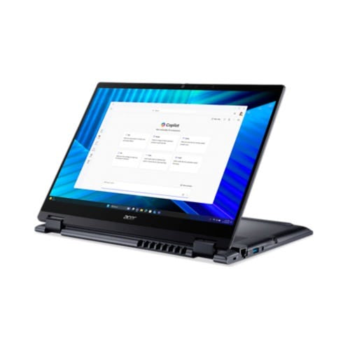 Acer TravelMate TMP414RN-55-79AM Intel Core Ultra 7 255U Hybrid (2-in-1) 14" Touchscreen WUXGA 16 GB DDR5-SDRAM 1 TB SSD Wi-Fi 7 (802.11be) Windows 11 Pro Blue