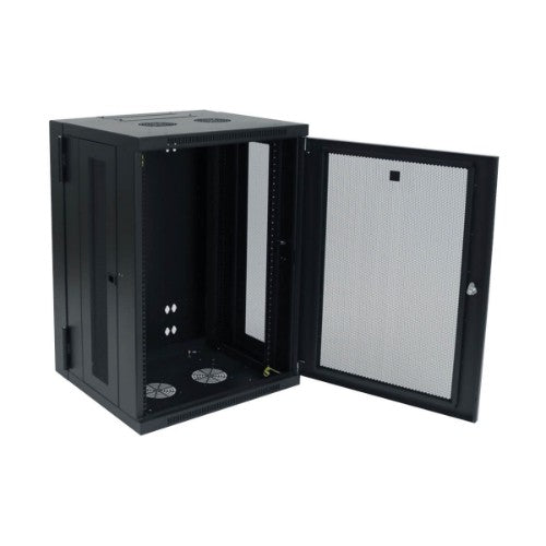 Tripp Lite SRW18US rack cabinet 18U Wall mounted rack Black