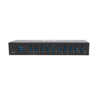 Tripp Lite U360-010-IND interface hub USB 3.2 Gen 1 (3.1 Gen 1) Type-B 5000 Mbit/s Black