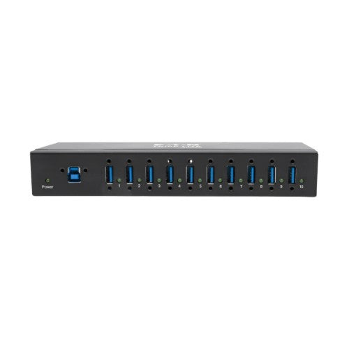 Tripp Lite U360-010-IND interface hub USB 3.2 Gen 1 (3.1 Gen 1) Type-B 5000 Mbit/s Black