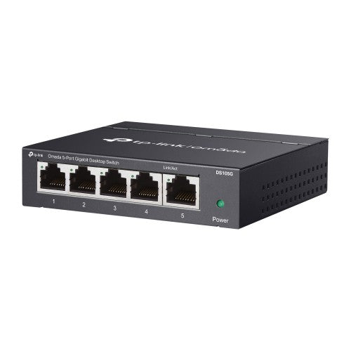 TP-Link Omada DS105G network switch Unmanaged Gigabit Ethernet (10/100/1000) Black