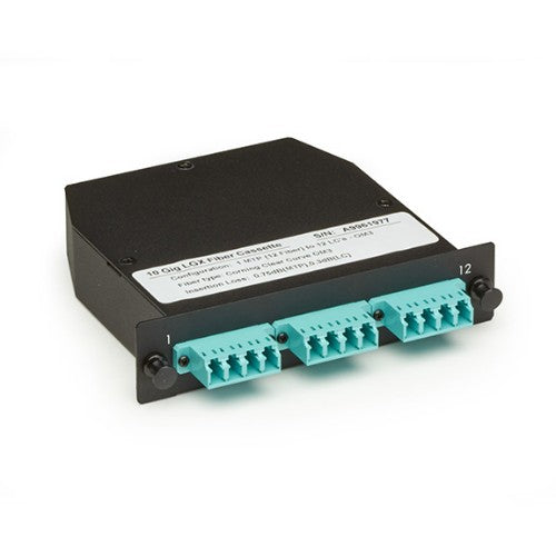 Black Box OM3 50-Micron fiber optic adapter MTP 2 pc(s)
