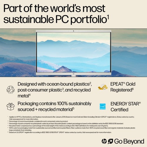 HP All-in-One Desktop 22-dg0340 N200 21.45" 1920 x 1080 pixels 8 GB DDR5-SDRAM Black