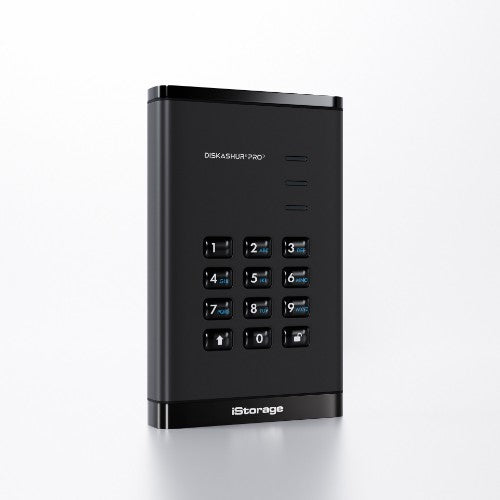 iStorage diskAshur PRO3 HDD external hard drive 5 TB USB Type-C 3.2 Gen 1 (3.1 Gen 1) Black
