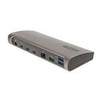 StarTech.com TB4CDOCK laptop dock/port replicator Wired Thunderbolt 4 Black, Gray