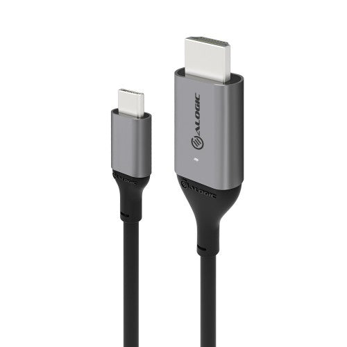 ALOGIC ULCHD02-SGR video cable adapter 78.7" (2 m) HDMI Type A (Standard) USB Type-C Black, Gray