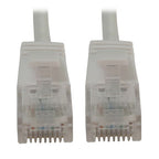 Tripp Lite N261-S6N-WH networking cable White 5.91" (0.15 m) Cat6a U/UTP (UTP) Round