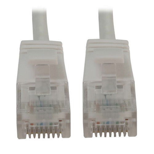 Tripp Lite N261-S6N-WH networking cable White 5.91" (0.15 m) Cat6a U/UTP (UTP) Round