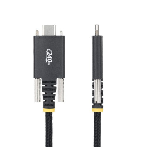 StarTech.com S2CEPR2M-USBSL-CABLE USB cable USB 2.0 78.7" (2 m) USB C 0.48 Gbit/s 240 W Black
