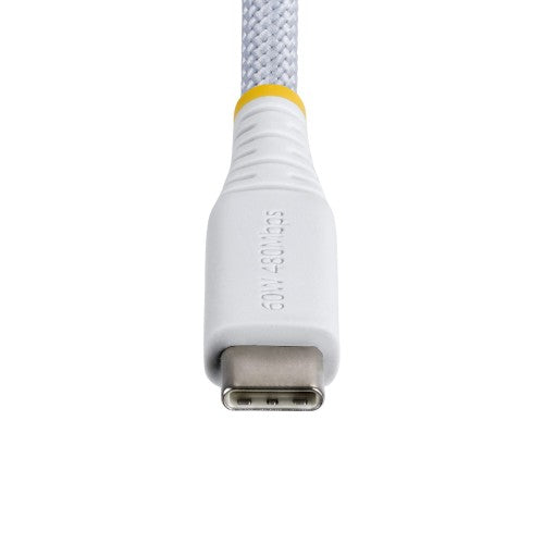 StarTech.com USB2CC6FNCBRWH USB cable USB 2.0 70.9" (1.8 m) USB C White