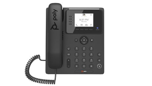 HP Poly CCX 350 Business Media Phone for Microsoft Teams and PoE-enabled GSA/TAA